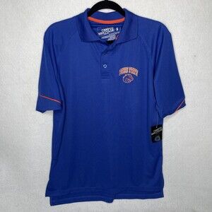 Boise State Campus Heritage Men's Golf Polo Shirt Size Small polyster